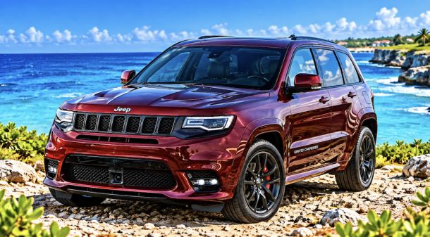 Jeep Grand Cherokee red