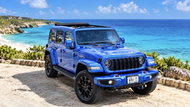 Jeep Wrangler Special Blue High altitude electric roof-convertible